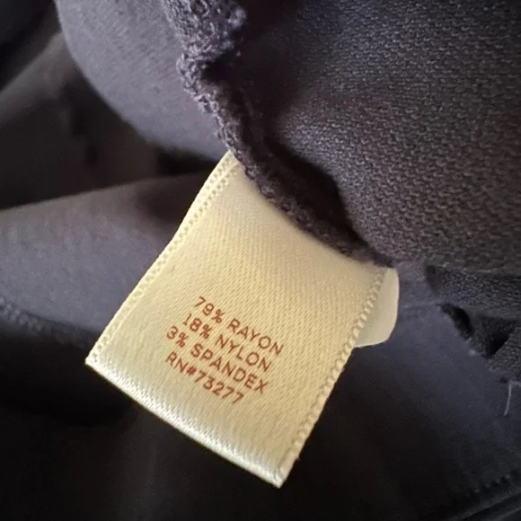 LC Lauren Conrad Women's Navy Skinny Pants - Picture 5 of 5